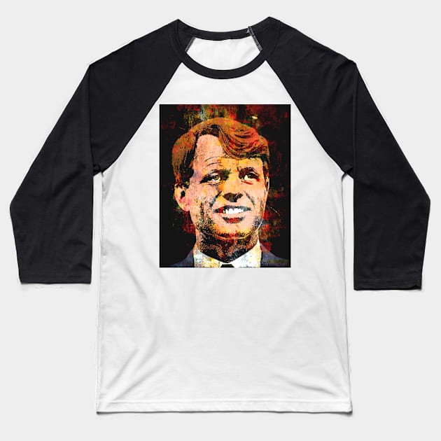 RFK-1968 (large) Baseball T-Shirt by truthtopower